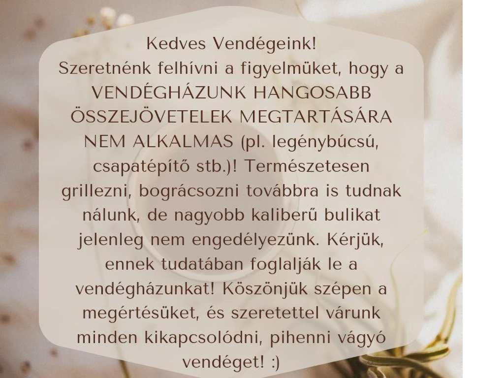 Sokristaly Vendeghaz Hotell Demjén Exteriör bild